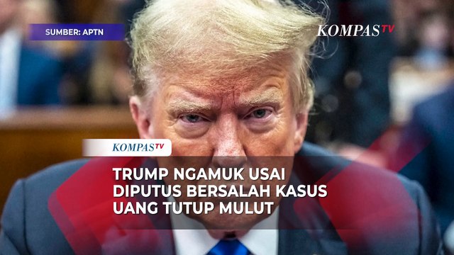 [FULL] Pernyataan Trump Usai Dinyatakan Bersalah Atas 34 Tuduhan Kasus Uang Tutup Mulut