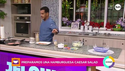 Cocina con Alexis: Hamburguesa Caesar Salad