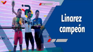 Deportes VTV |  Leangel Linarez conquista el Campeonato Panamericano de Ciclismo en Ruta 2024