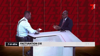 7-à-dire | Appolinaire Amon N'gbeke, directeur de la facturation à la CIE