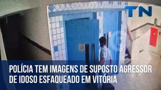 Polícia tem imagens de suposto agressor de Idoso esfaqueado em Vitória