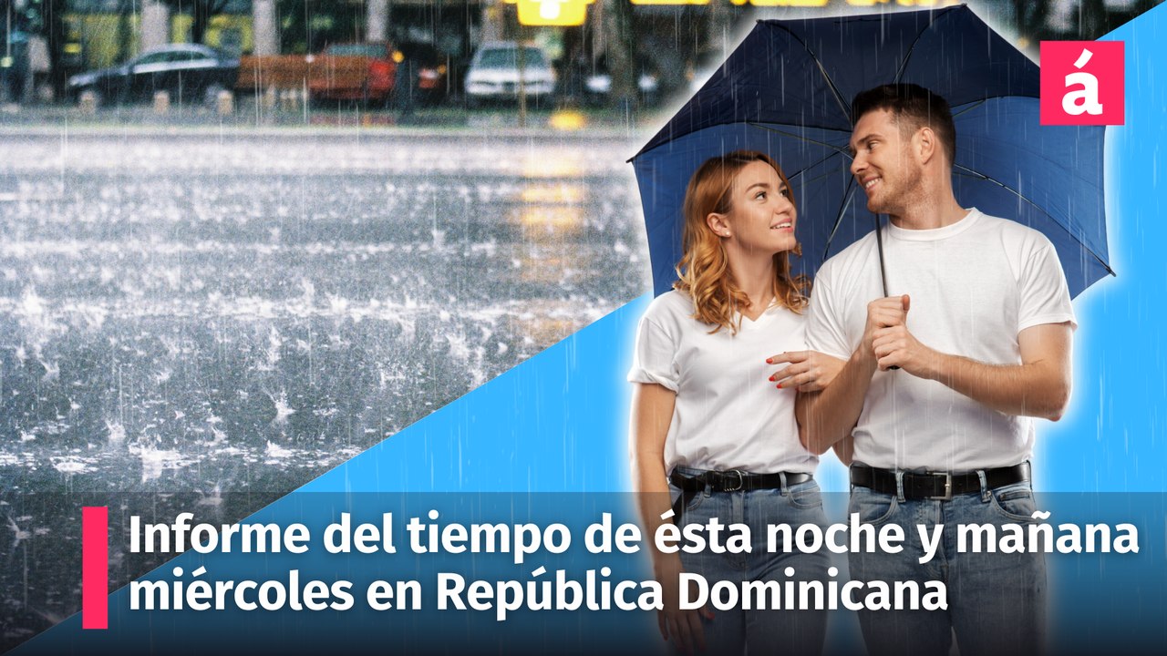 Informe del tiempo para esta noche y mañana mié...