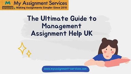 The Ultimate Guide to Management Assignment Help UK