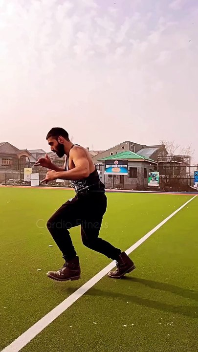 Cardio exercise for a tough workout. ️