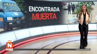 MUJER SIN VIDA EN UN PUENTE