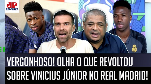 POR%@! ISSO É INACREDITÁVEL, gente! O Vinicius Júnior agora... OLHA o que REVOLTOU no Real Madrid!