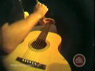 acoustic guitar lessons with lap gutiar and floor pedal drum