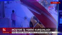 Zeytinburnu’nda hesap ödemek istemeyen müşteri iş yerine kurşun yağdırdı