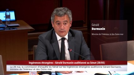 "La coopération est difficile avec les plateformes", concède Gérald Darmanin