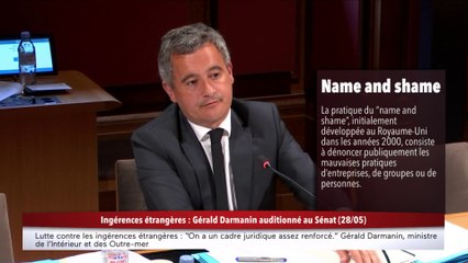 "Des amendes extrêmement fortes" pour les plateformes récalcitrantes, demande Gérald Darmanin