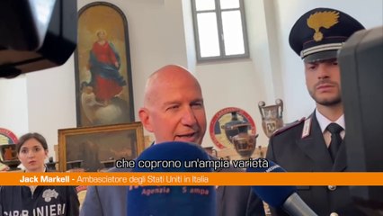 Markell "Tra Italia e Usa forte collaborazione anche sulla cultura"