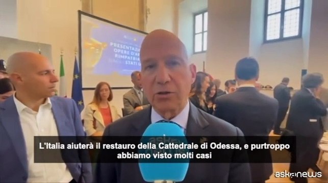 L'ambasciatore Usa Markell: Grati all'Italia per aiuto su restauro Cattedrale Odessa