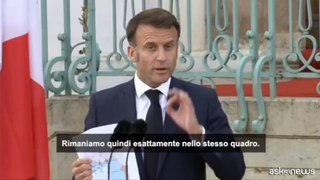 Macron: l'Ucraina deve poter 