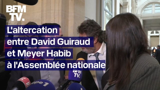 Barre-toi d'ici! : l'altercation tendue entre David Guiraud et Meyer Habib