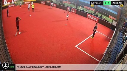 Faute de Aly Coulibaly - ASEC ABIDJAN