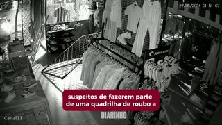 Ladrões de comércios de Itajaí são presos