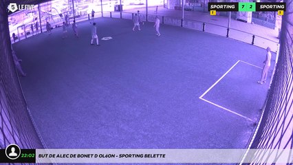 But de Alec de Bonet d'Oléon - SPORTING BELETTE