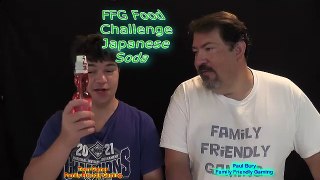 FFG Food Challenge Japanese Soda
