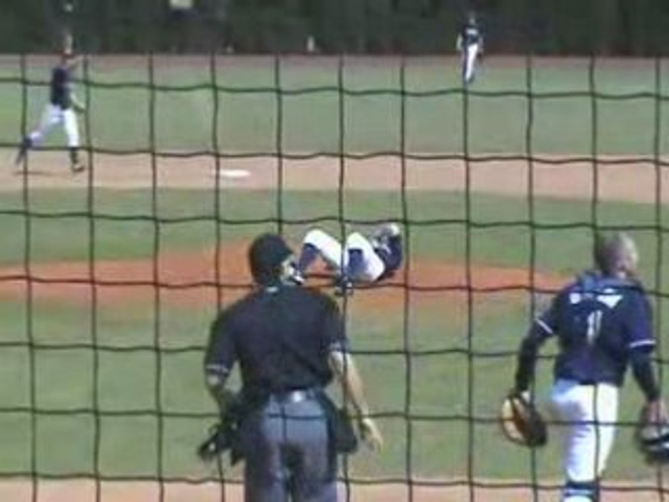 Frappe foudroyante au baseball