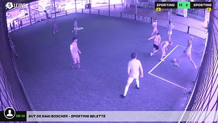 But de Rémi BOSCHER - SPORTING BELETTE