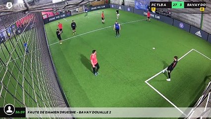 Faute de Damien Druesne - BAVAY DOUALLE 2