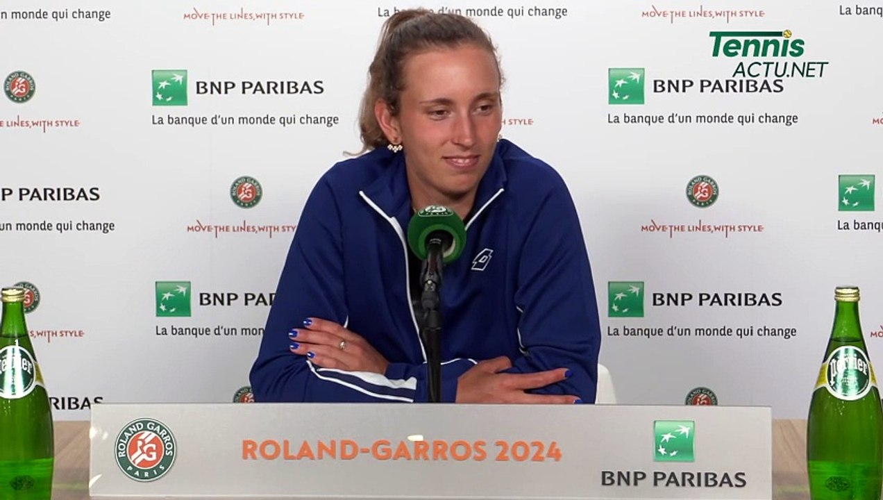 Tennis - Roland-Garros 2024 - Elise Mertens : "Ça va mieux et je croise les doigts"