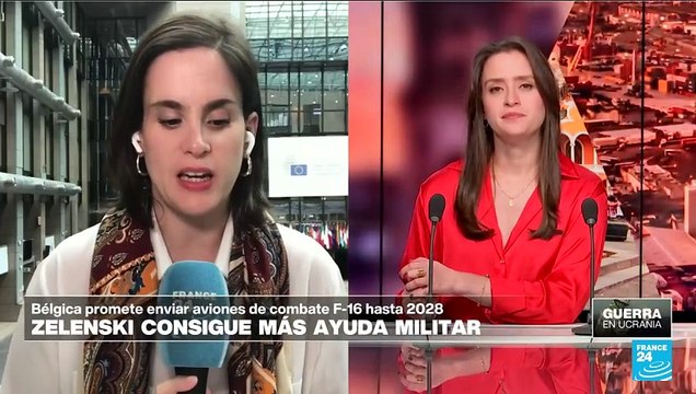 Informe desde Bruselas: Bélgica promete enviar aviones F-16 a Ucrania