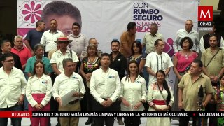 Militantes de MC y morenistas respaldan a Lalo Rivera