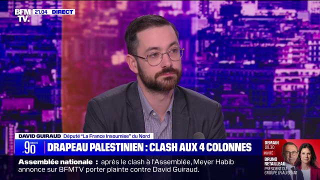 Altercation avec Meyer Habib: Qu'il porte plainte, ce n'est pas grave , rétorque David Guiraud (LFI)