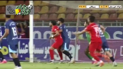 خلاصه بازی فولاد و پیکان
