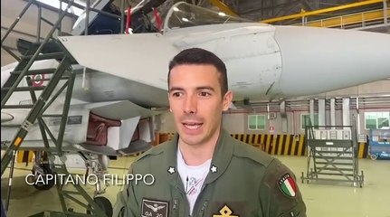 Grosseto, il pilota di Eurofighter: "Vi racconto il nostro lavoro a guardia dei cieli e della sicurezza di tutti"