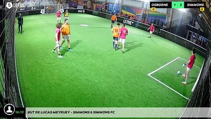 But de Lucas Meyruey - SIMMONS & SIMMONS FC