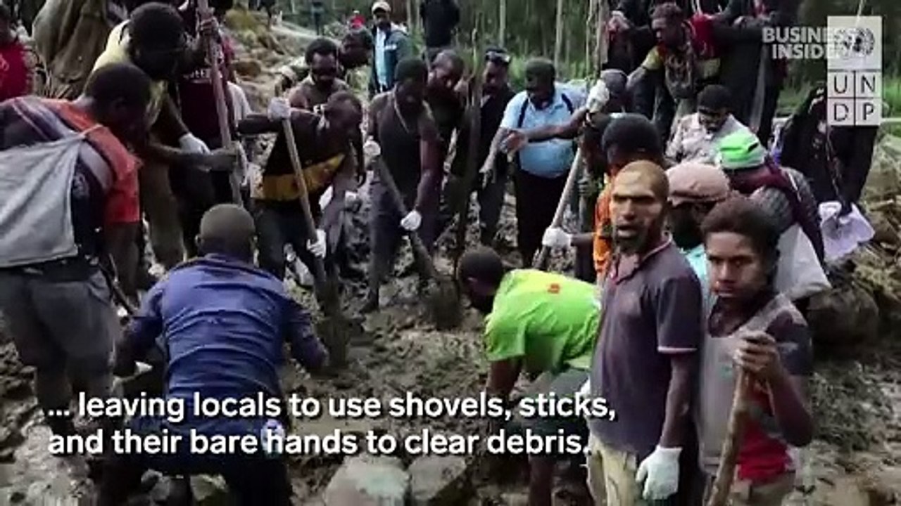 Massive landslide buries 6 villages in Papua New Guinea