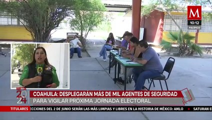 Desplegarán a más de mil policías durante jornada electoral en Torreón