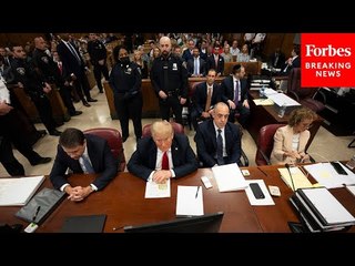 BREAKING NEWS: Trump Reps Reacts To Biden 2024 Campaign Press Briefing Outside Hush Money Trial