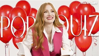 Jessica Chastain | Pop Quiz | Marie Claire