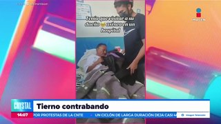 VIDEO: Perrita visita a su humano en el hospital