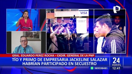 Pérez Rocha sobre caso Jackeline Salazar: "El celular donde se le grabó le pertenece al tío"