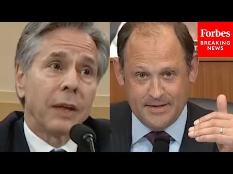 'Is That What You Said?': Andy Barr Grills Antony Blinken About His Past Statements About Israel