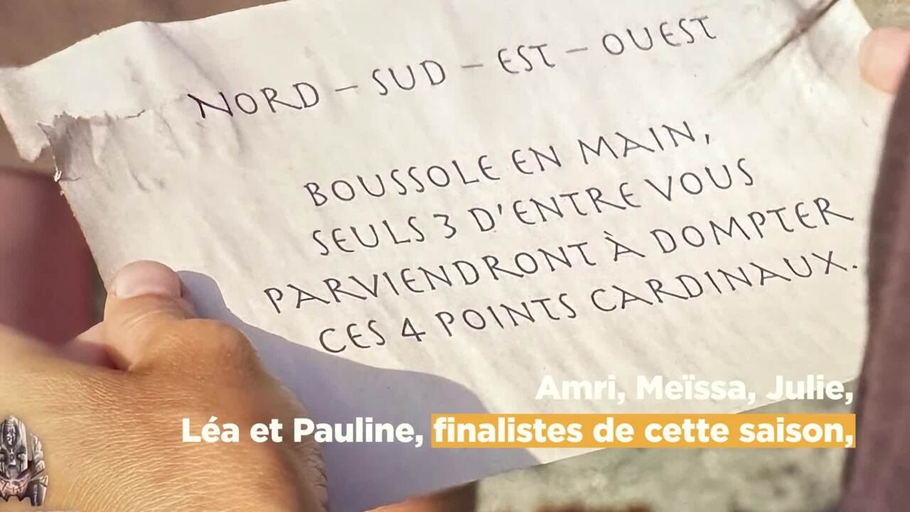 Koh-Lanta - Pauline et Meïssa ne savent pas utiliser de boussole lors de l'épreuve de l'orientation