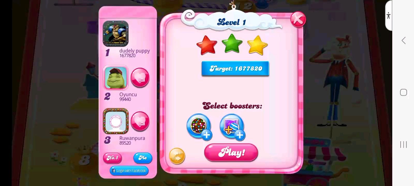 Dudley Puppy From T.U.F.F. Puppy (2010-2015) feeling angry new version Candy Crush Saga version 1.133.0.1 level 1 Undecupled