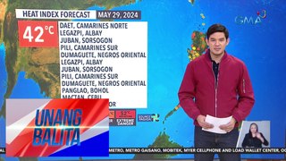 Weather update as of 6:02 AM (May 29, 2024) | Unang Balita