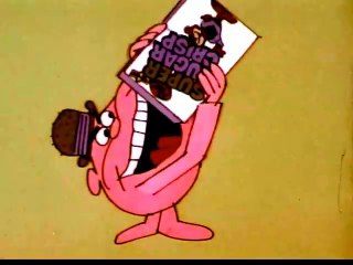 1970 wish his mouth was bigger Super Sugar Crisp TV commercial