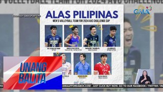 Men's team ng Alas Pilipinas, ipinakilala na; lalaban sa 2024 AVC Challenge Cup sa Bahrain | Unang Balita