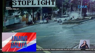 SUV, bumangga sa motorsiklo sa Barangay 461 | Unang Balita