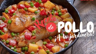 Deliciosa receta de pollo a la jardinera, guisados caseros