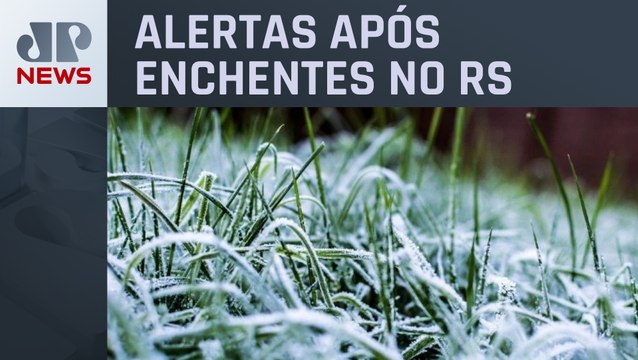 Região Sul tem previsão de geada e frio intenso