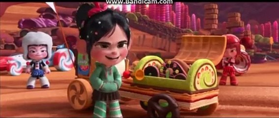 Wreck It Ralph- Racers destroy Vanellope's Kart (HQ)
