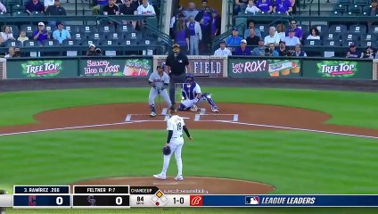 ¡José Ramírez conectó el jonrón 16 de la temporada!