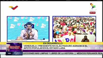Pdte. Maduro: El pueblo está en la calle y no lo para nadie